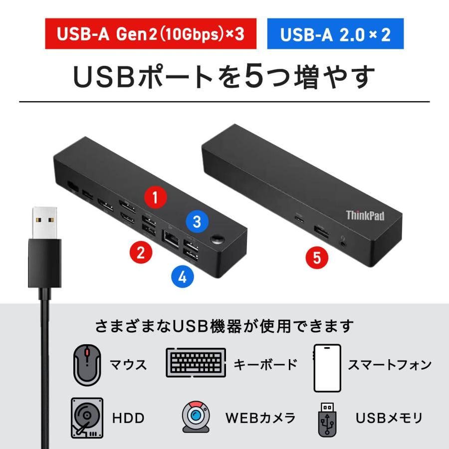 Lenovo（レノボ） 【公式・直販】ThinkPad ユニバーサル USB Type-C