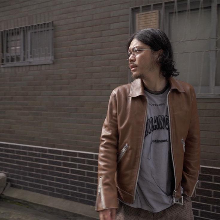 VALLET 本革 シングルライダースジャケット メンズ ヴァレット