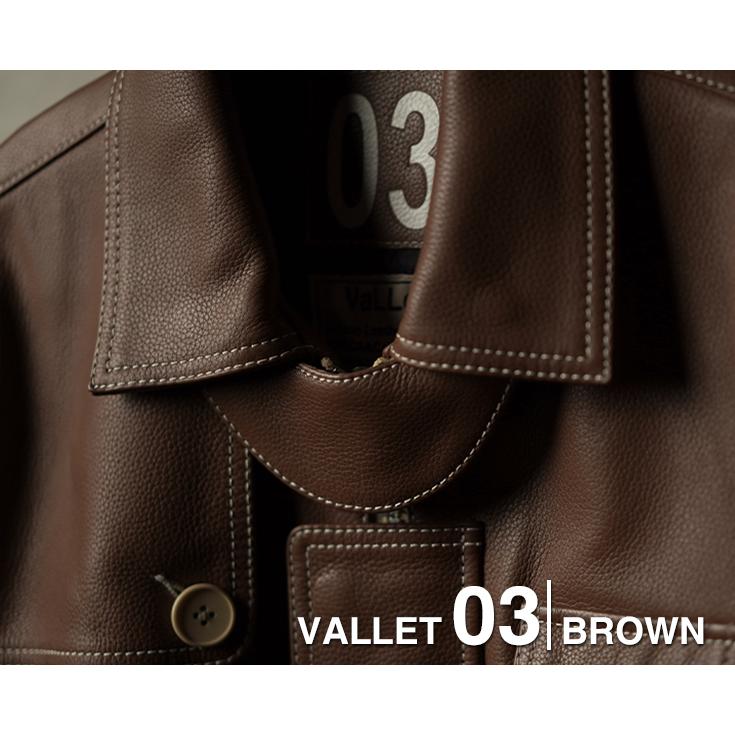 VaLLet 本革 レザーブルゾン メンズ ヴァレット VALLET03AN レザー