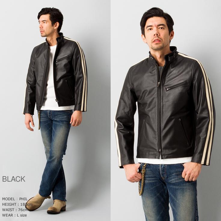 Liugoo Leathers 【50%OFFクーポン】Liugoo Leathers 本革 2ライン