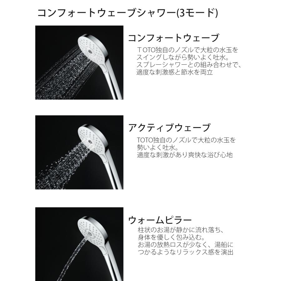 TOTO TOTO TBV03404J 壁付サーモスタット混合水栓（コンフォート