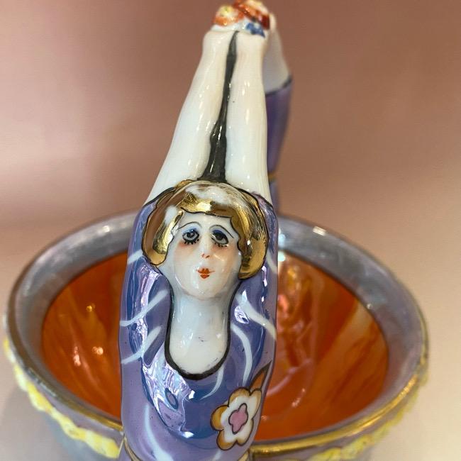 ノリタケ オールドノリタケ ラスター彩 アールデコ デコレディボウル