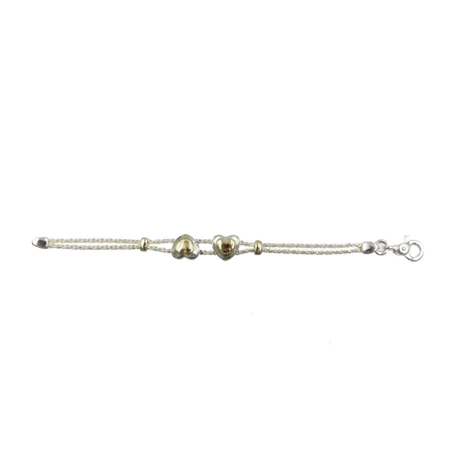TIFFANY&Co.（ティファニー） ダブルハート ロープチェーン シルバー