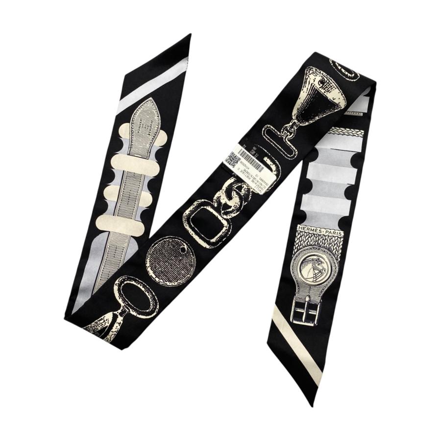 HERMES（エルメス） シルクスカーフ ツイリー ブリッド・ア・ブロック