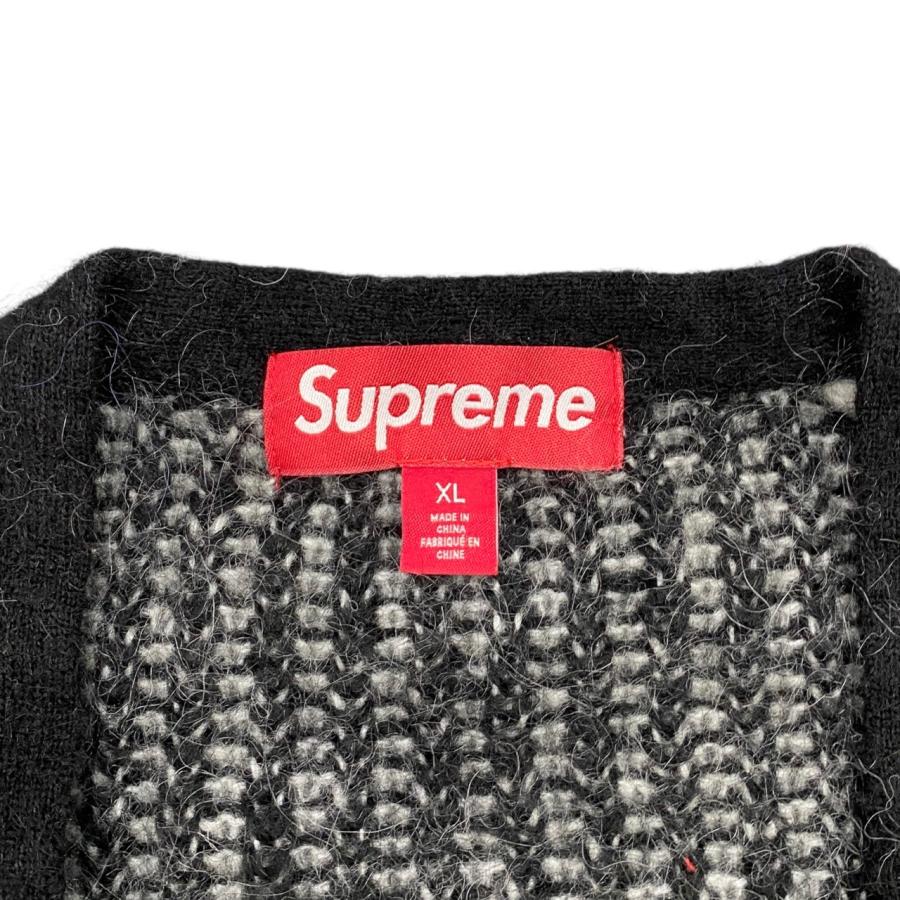 Supreme（シュプリーム） カーディガン ツートーン モヘア XLサイズ