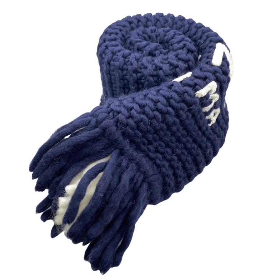 FENDI（フェンディ） ローゲージマフラー スカーフ ウール ナイロン