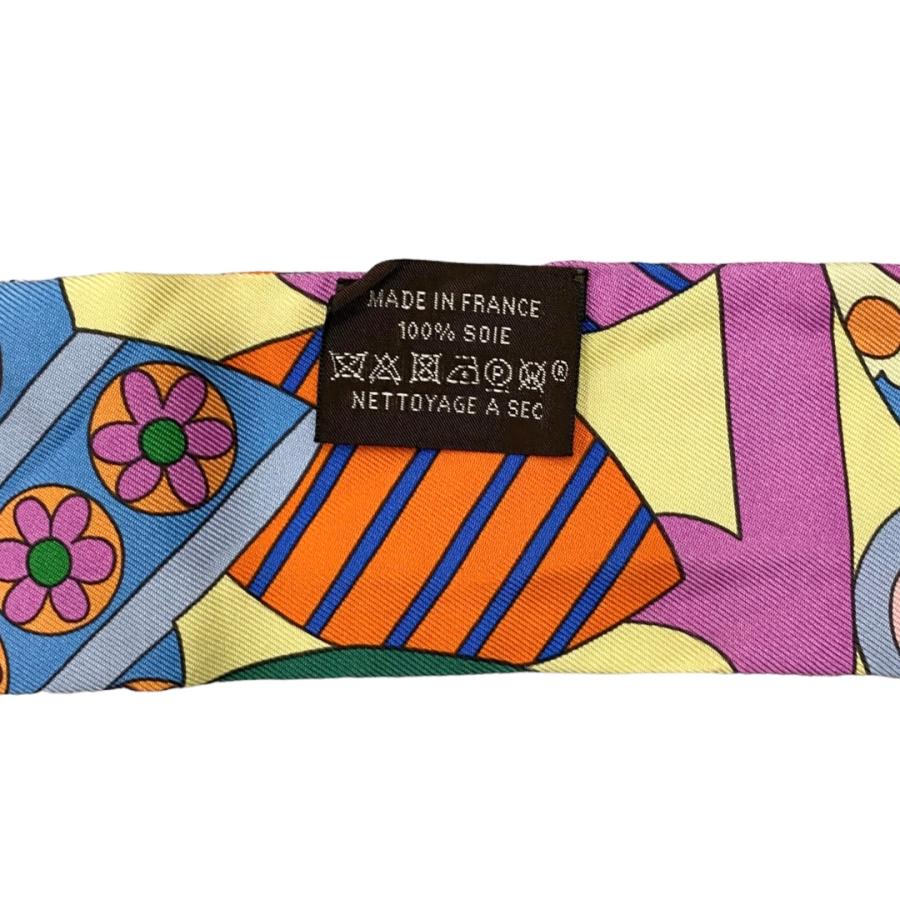 HERMES（エルメス） シルクスカーフ ツイリー 森のささやき 063005S 01