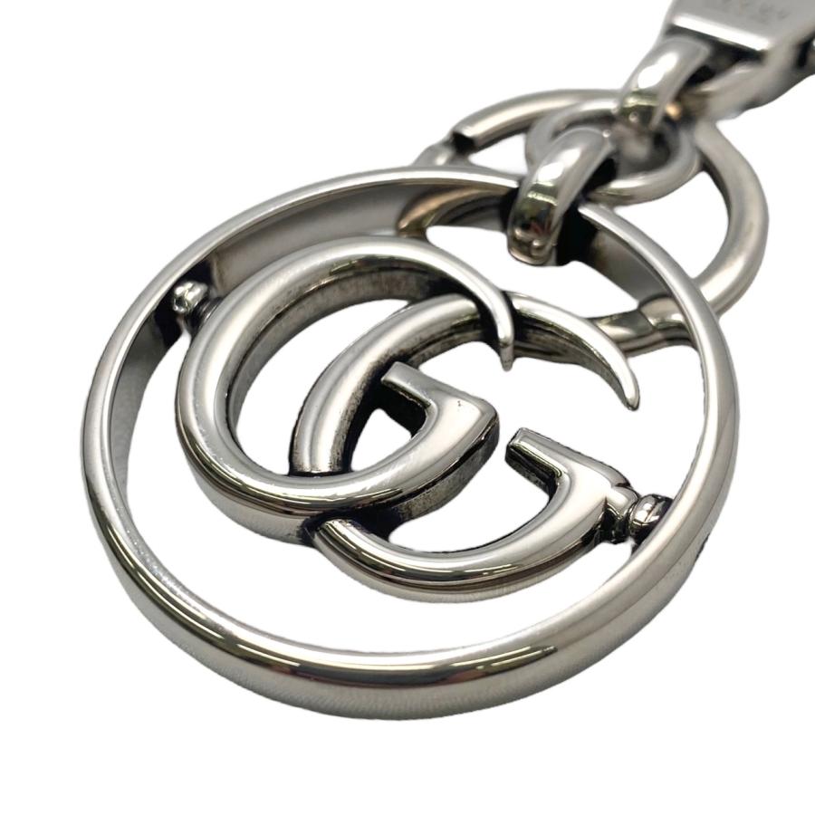 GUCCI（グッチ） キーホルダー ダブルGキーチェーン 752067 パラジウム