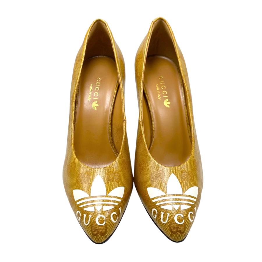ADIDAS X GUCCI グッチ×アディダスコラボ ハイヒール パンプス 702221