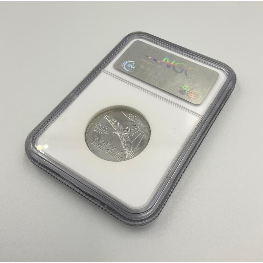 2007年 アメリカ プラチナ イーグル 50ドル 1/2oz リバティ NGC社鑑定