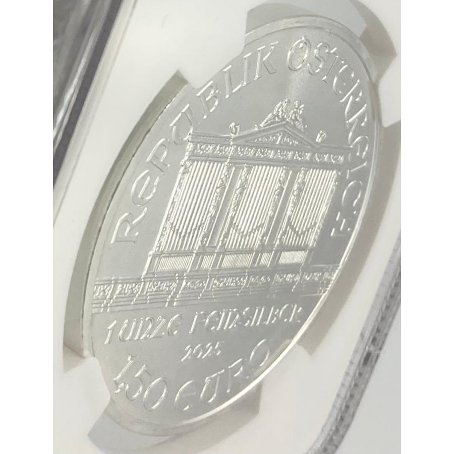 2025年 オーストリア ウィーンフィル 1.5ユーロ 1オンス 銀貨 NGC社