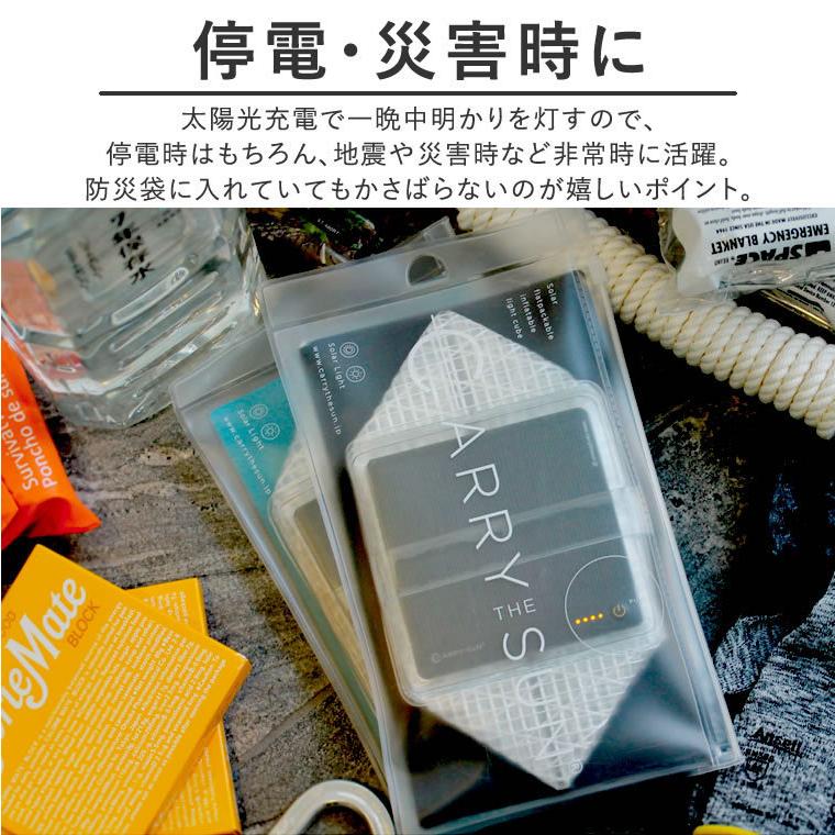 CARRY THE SUN（キャリー・ザ・サン） LEDランタン 充電式 Sサイズ