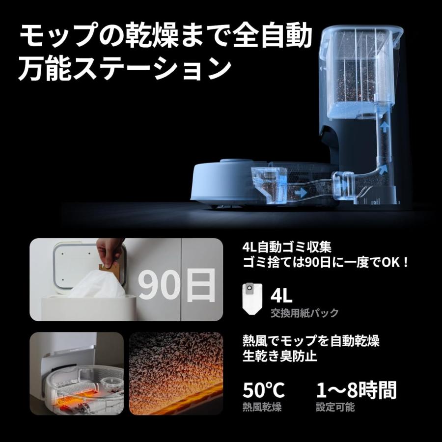 SwitchBot（スイッチボット） SwitchBot Floor Cleaning Robot S10