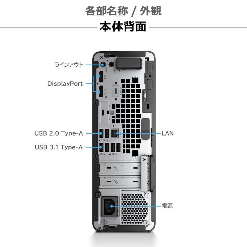ProDesk 【ハイスペック！】HP 600 G4 SFF/第8世代 Core i5/メモリ
