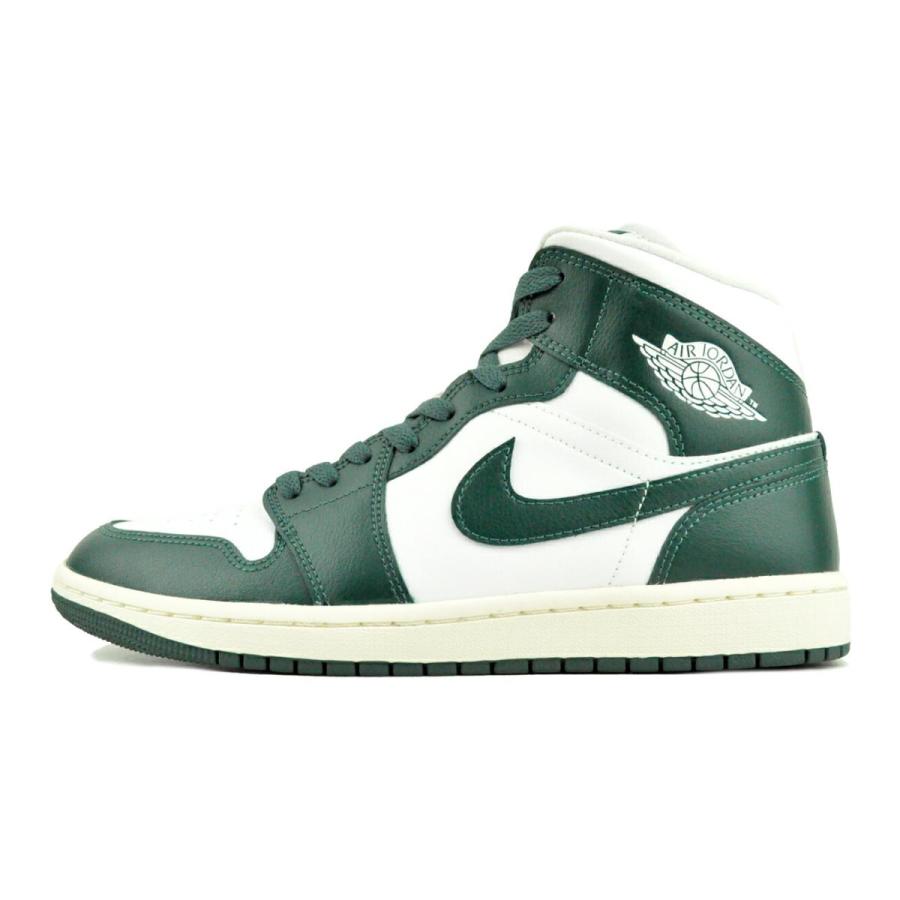 エア ジョーダン 1 NIKE WMNS AIR JORDAN MID wht/oxidized green-sail