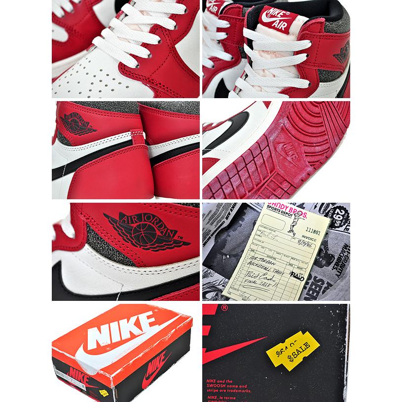 エア ジョーダン 1 NIKE AIR JORDAN RETRO HI OG Lost&Found Chicago