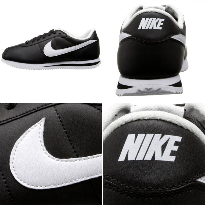 コルテッツ NIKE CORTEZ BASIC LEATHER black/white 日本未発売カラー