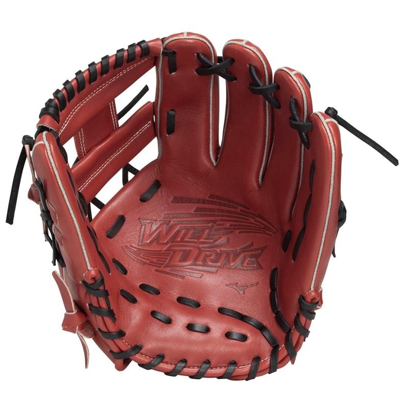 MIZUNO（ミズノ） 野球 軟式 グラブ グローブ ウィルドライブ レッド