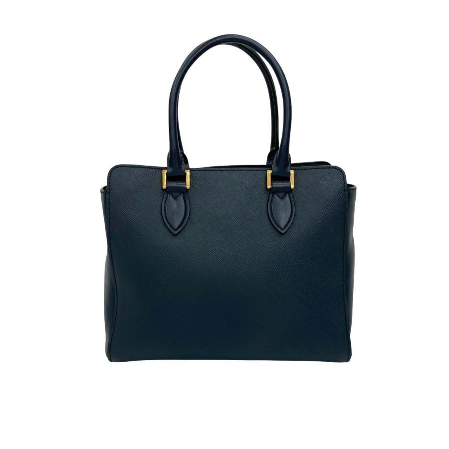 PRADA（プラダ） 極 美品 ロゴ 金具 サフィアーノ レザー 本革 2way