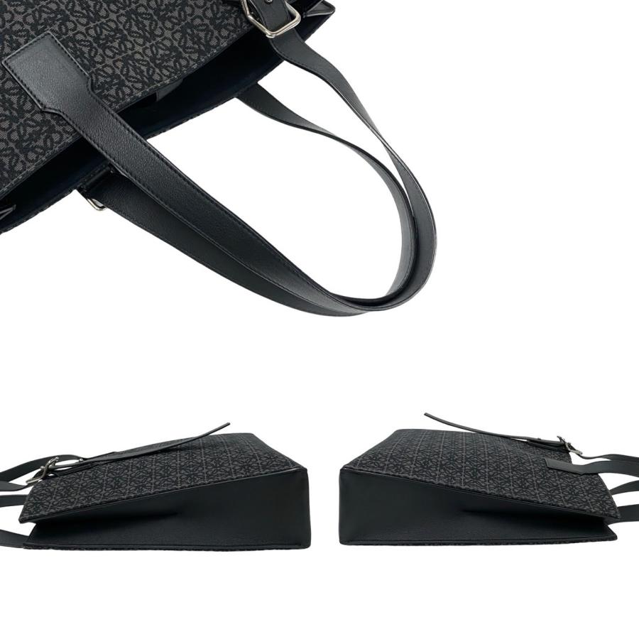 LOEWE（ロエベ） 極 美品 バックル ホリゾンタル トート アナグラム