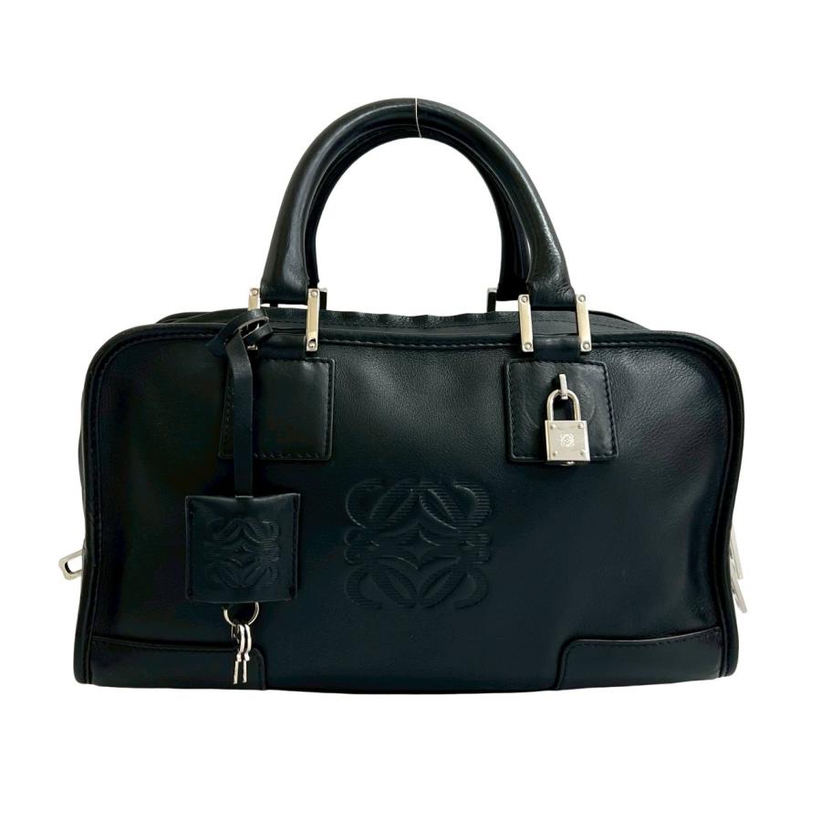 LOEWE（ロエベ） 極 美品 鍵付き アマソナ 28 アナグラム ロゴ 刻印