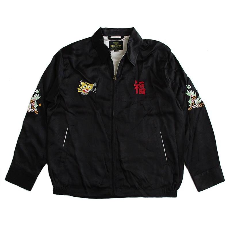 HOUSTON（ヒューストン） メンズ ベトジャン レーヨンサテン