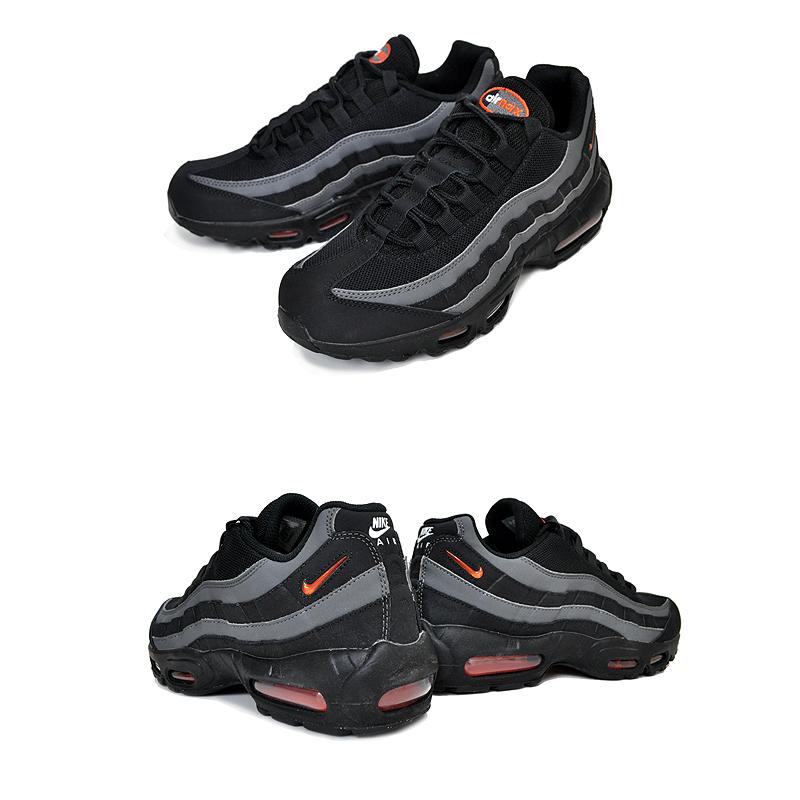 エア マックス 95 ナイキ エアマックス NIKE AIR MAX black/safety