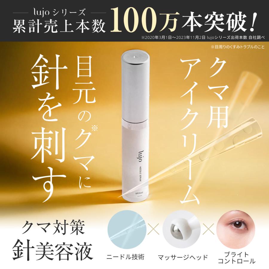 公式】ニードルセラムブライト lujo ルジョー ニードルセラム 針美容液