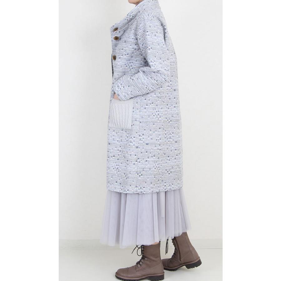 M.&KYOKO（エムアンドキョウコ） 佐藤繊維 M&KYOKO グレー刺繍