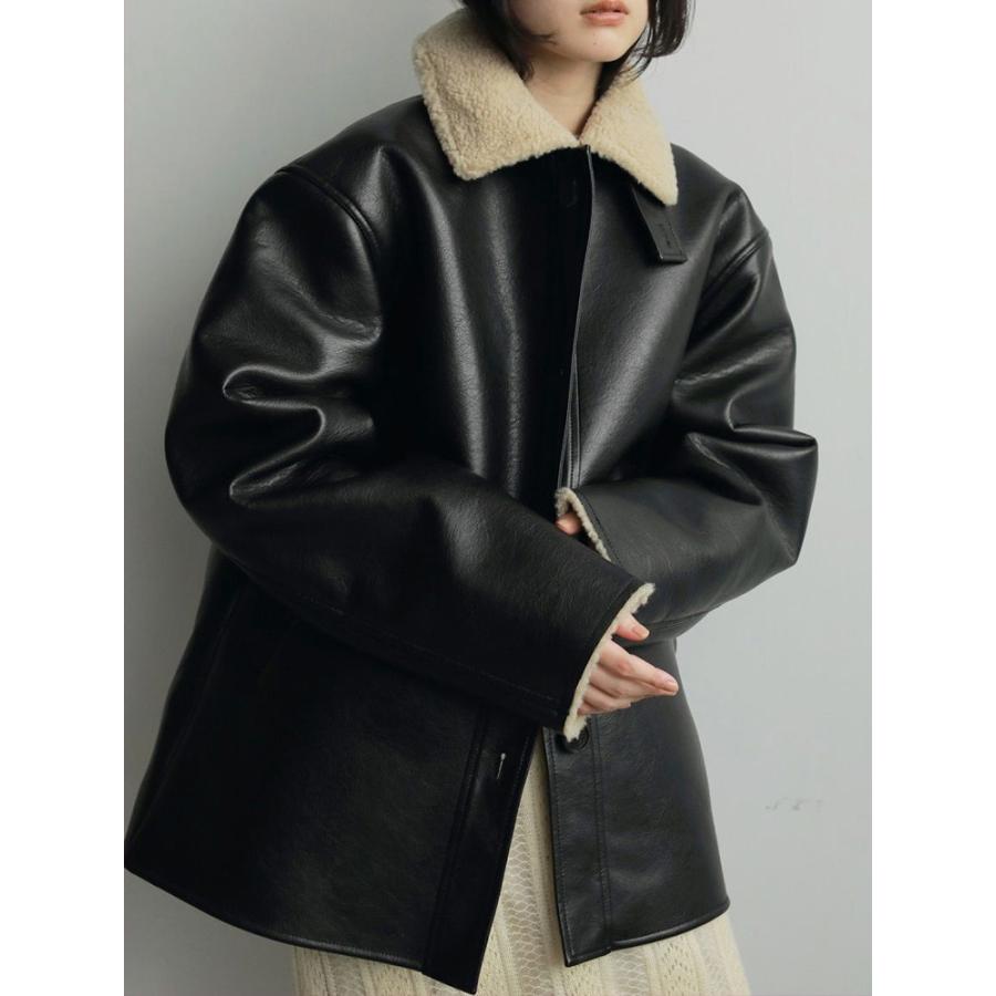 anuke（アンヌーク） 【SALE】アンヌーク 即日発送 Boa Flight Jacket