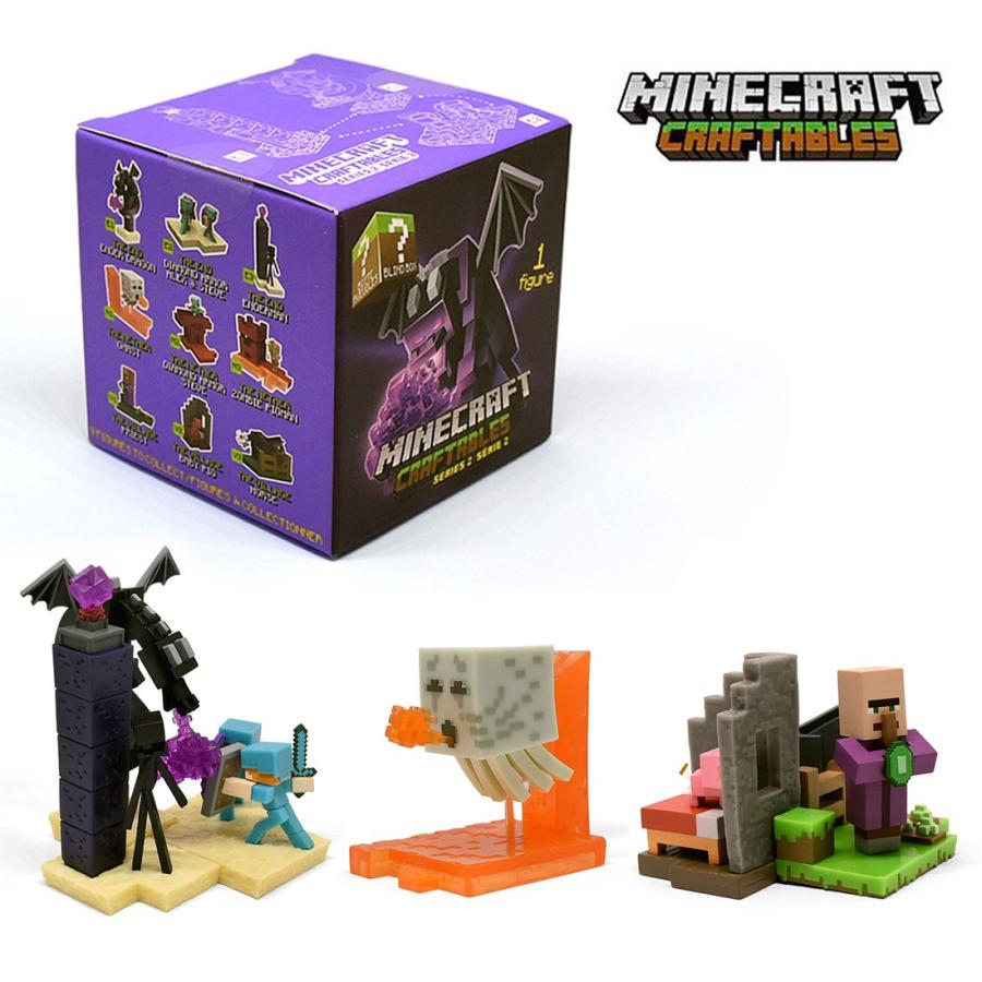 送料無料! マインクラフト クラフタブル ジオラマフィギュア シリーズ