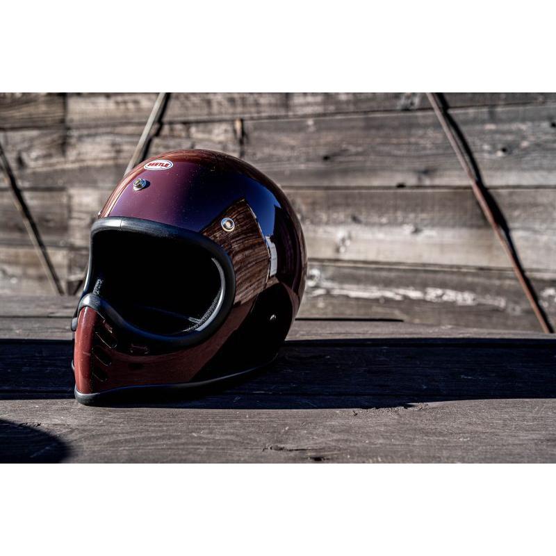 オーシャンビートル BEETLE MTX MOTO STYLE HELMET マルーン