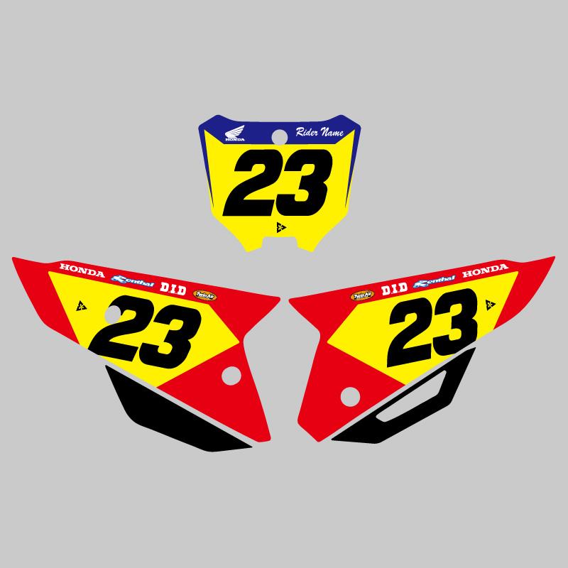 セミオーダー ホンダ CRF250R 2022-2024 CRF450R2021-2024 ゼッケン