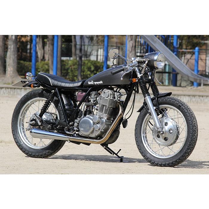 グッズ(GOODS) キングシート ブラック/ホワイト SR400/500