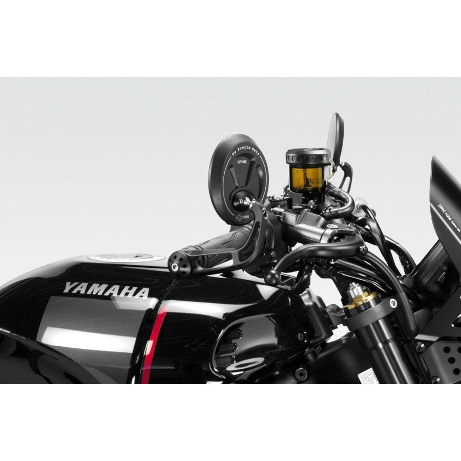 XSR900 22- バーエンドミラー EXENTIAL SS ブラック Eマーク付き DPM