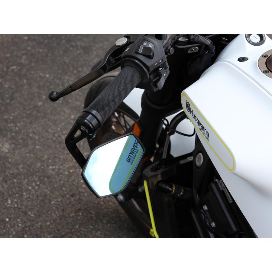 Wunderkind・バーエンドミラー・車検対応・22.2mm(7/8インチ)〜25.4mm