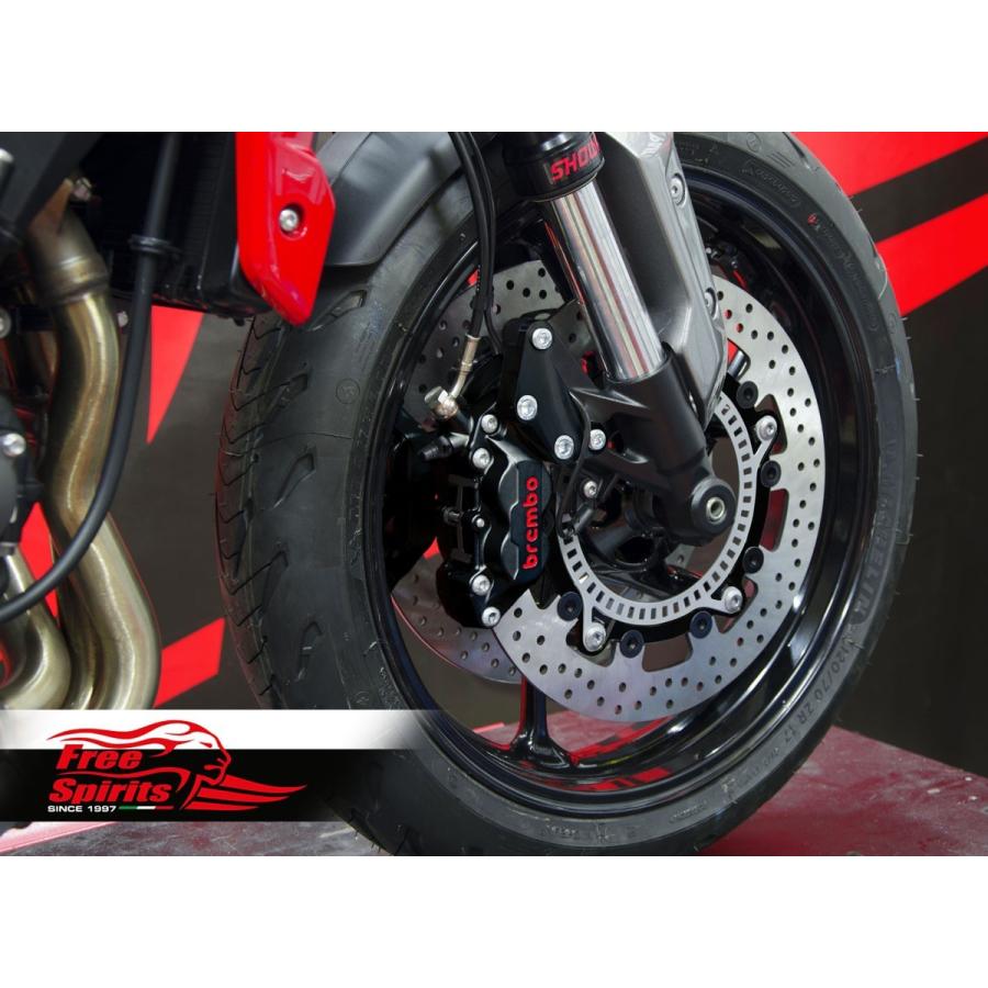 Free Spirits・ブレンボキャリパー&マウントブラケット&320mmディスク