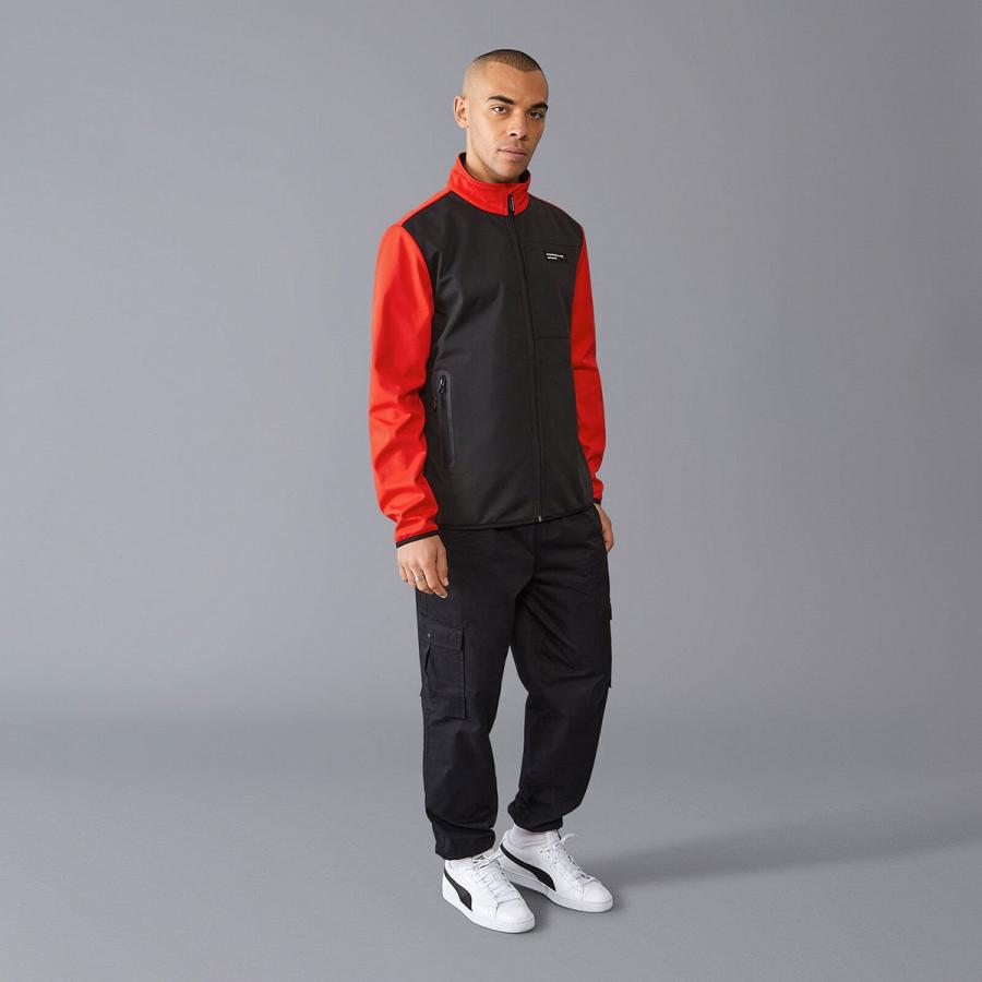 アウター ポルシェ FW ソフトシェル ジャケット モータースポーツ