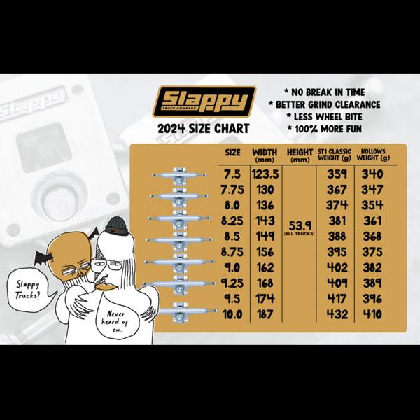 スケボートラック スラッピー SLAPPY TRUCKS ST1 LIGHT INVERTED