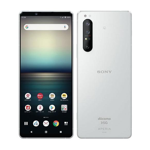 Xperia 1 II SONY SO-51A ホワイト 8GB 128GB 白ロム ドコモ SIMフリー