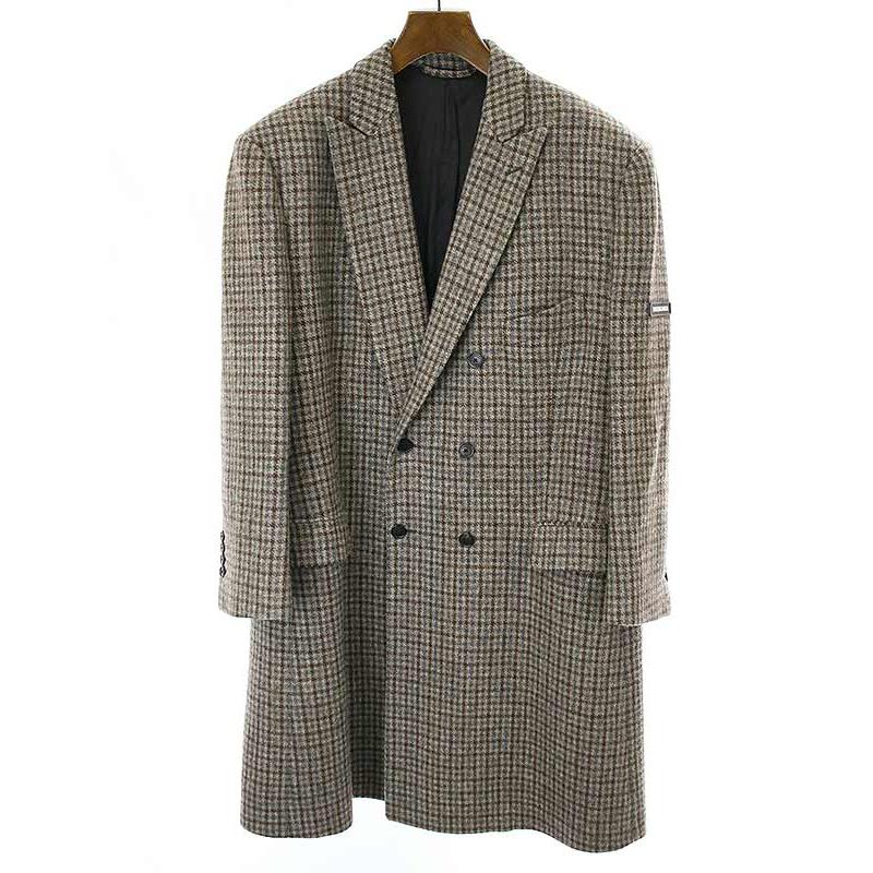 BALENCIAGA（バレンシアガ） 18AW チェック ダブルブレストウール