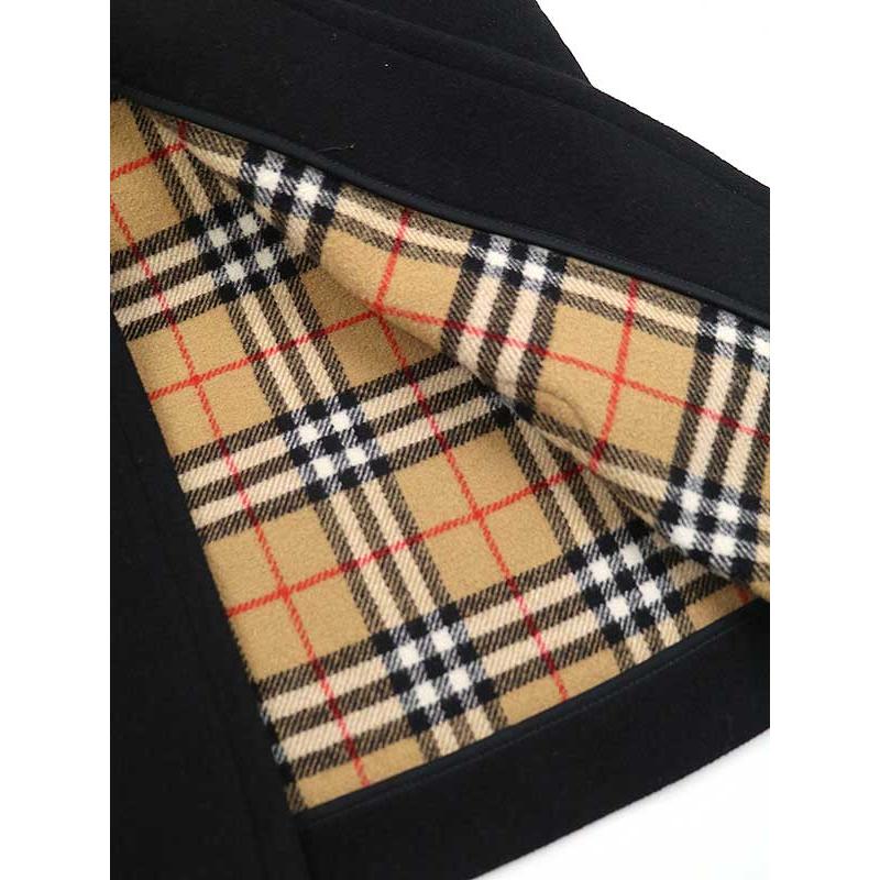 BURBERRY（バーバリー） バージンウールダッフルコート ブラック 34
