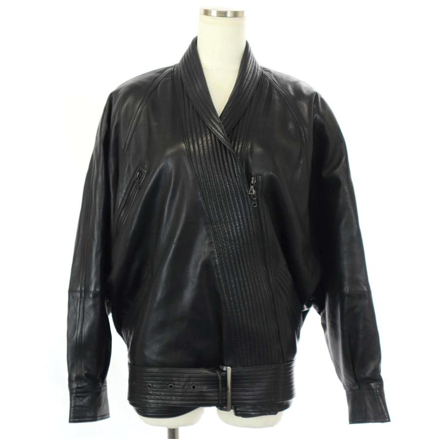 GIANNI VERSACE ジャンニ ヴェルサーチ 80's ビンテージ キモノレザー