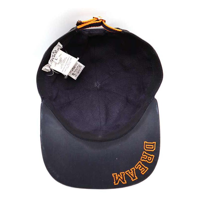 HERMES（エルメス） Texas Dream ロゴ刺繍キャップ ブルー L