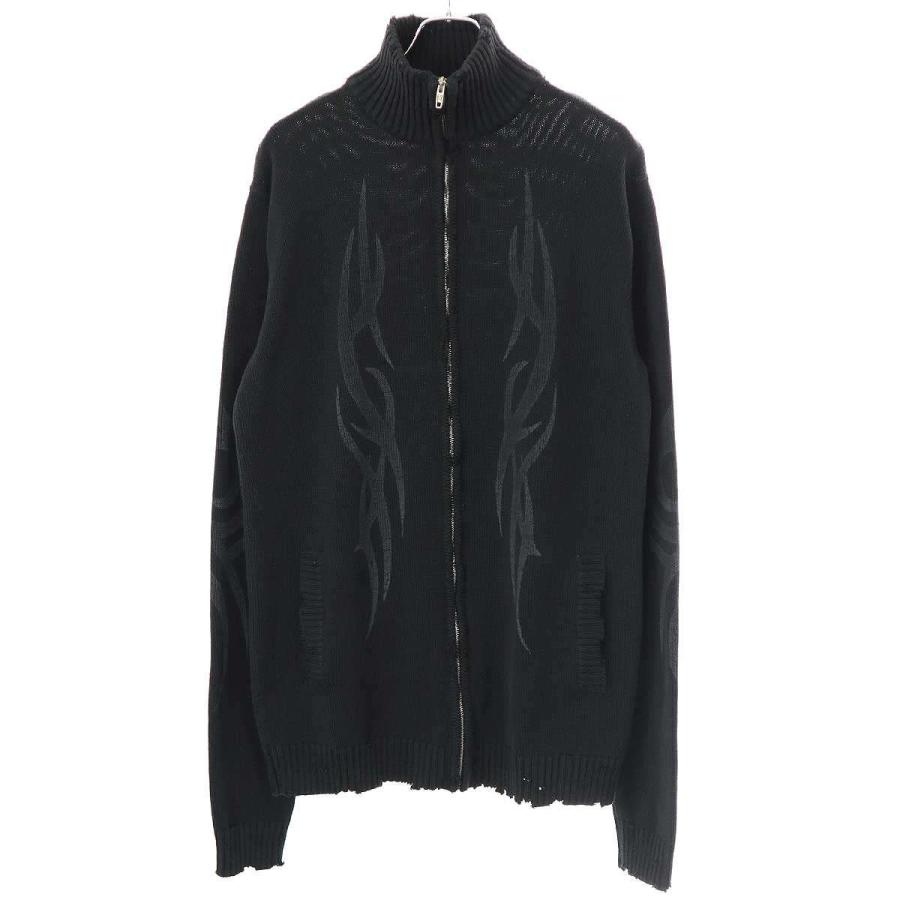 BALENCIAGA（バレンシアガ） 24AW Y2K Zip-Up Cardigan トライバル