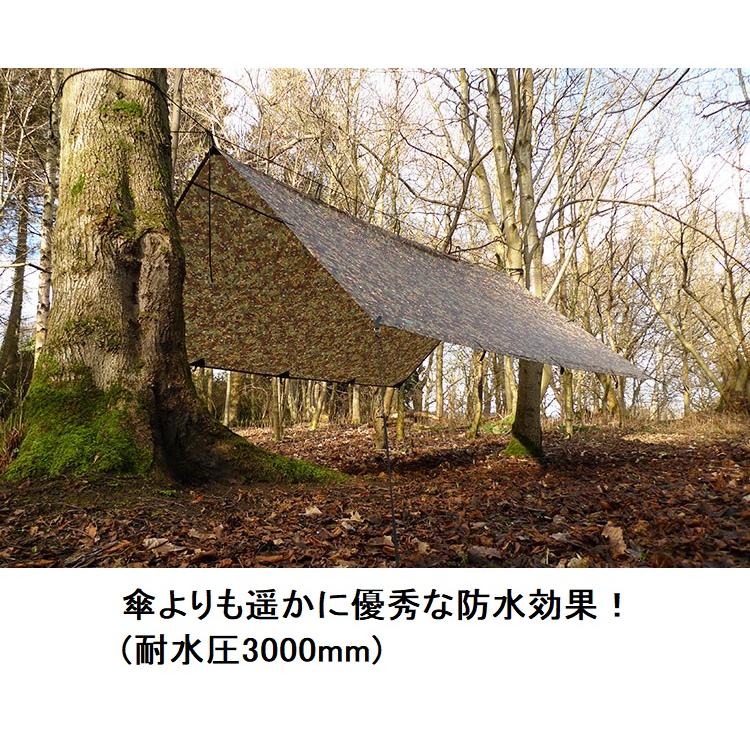 DDタープ 3.5m DD Tarp 3.5×3.5 DDハンモック 日よけ 防水 アウトドア