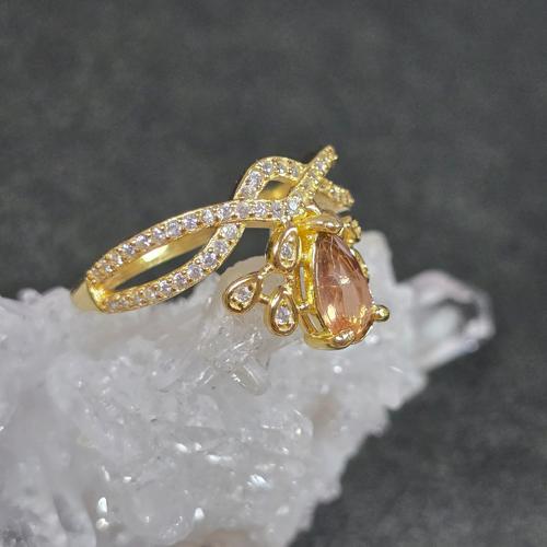 アンダリュサイト リング アンダリュサイト 指輪 ゴールド キラキラ