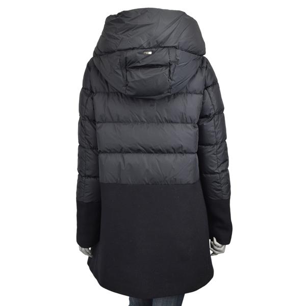 HERNO（ヘルノ） Aライン ウール切り替えダウンコート/ダウン