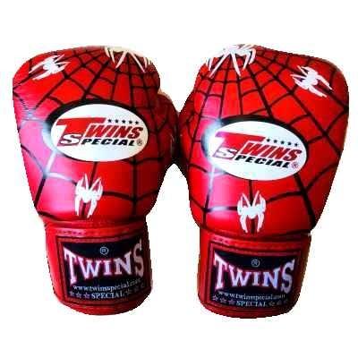 新品 正規 TWINS 本格ボクシンググローブ 赤 スパイダーマン