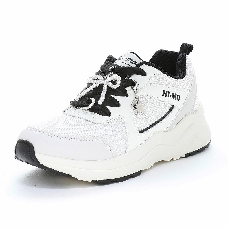 Ni-mo ムーンスター ニーモ スニーカー 厚底 軽量 子供靴 ジュニア